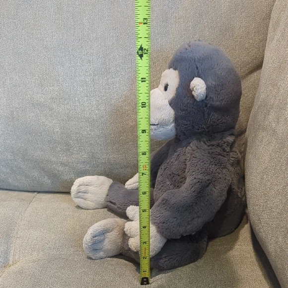 RARE RETIRED Jellycat Gregory Gorilla, Excellent Condition - Picture 6 of 6